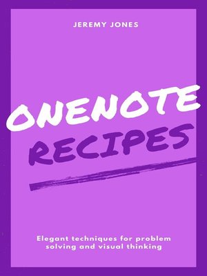 cover image of OneNote Recipes